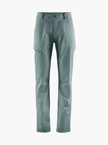 Klättermusen Bukser Gefjon 2.0 Men's Flexible Cotton Pants - Short Frost Green Luksuriøs Herre