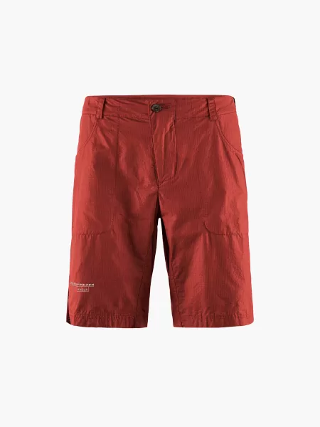Ansur Men's Katla Cotton® Shorts Kampanje Herre Rose Red Klättermusen Shorts