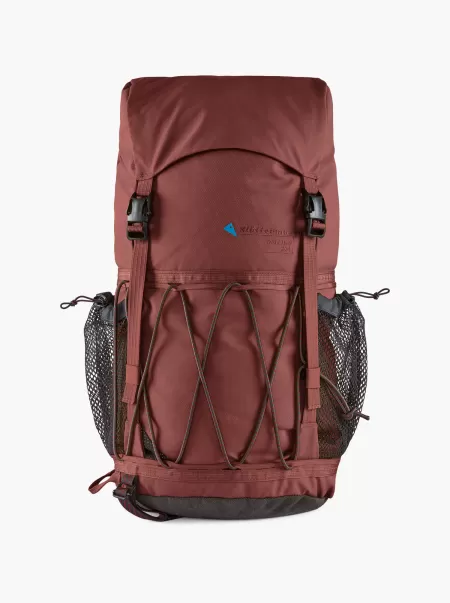Delling 20L Compact Hiking Backpack Tjeneste Ryggsekker Dagstursekker (18-32L) Klättermusen Dark Merlot