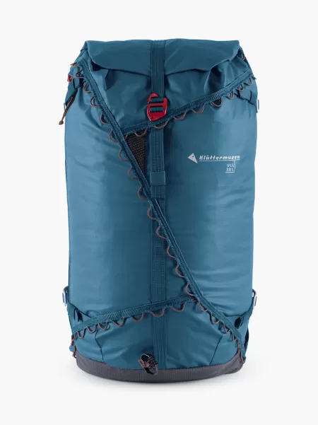 Ryggsekker Funksjon Klättermusen Ull Alpine Lightweight Backpack 30L Monkshood Blue Dagstursekker (18-32L)