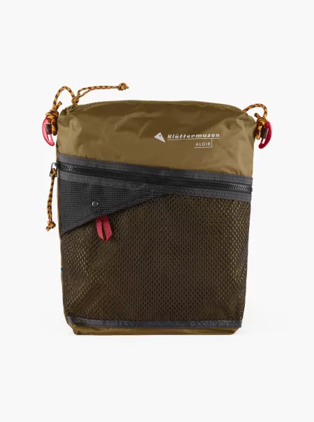 Klättermusen Ryggsekker Algir Multislots Bag Multi-Pocket-Tasche 5L Olive Mote Tilbehør