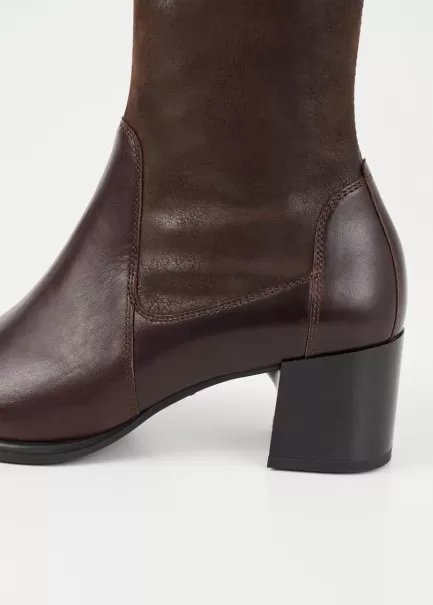 Boots & Støvletter Giselle Boots Dame Brun Skinn/Kammet Skinn Vagabond